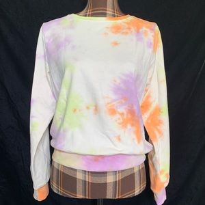 NWOT Wildfox Sweatshirt Sz Sherbet Wash Size Small